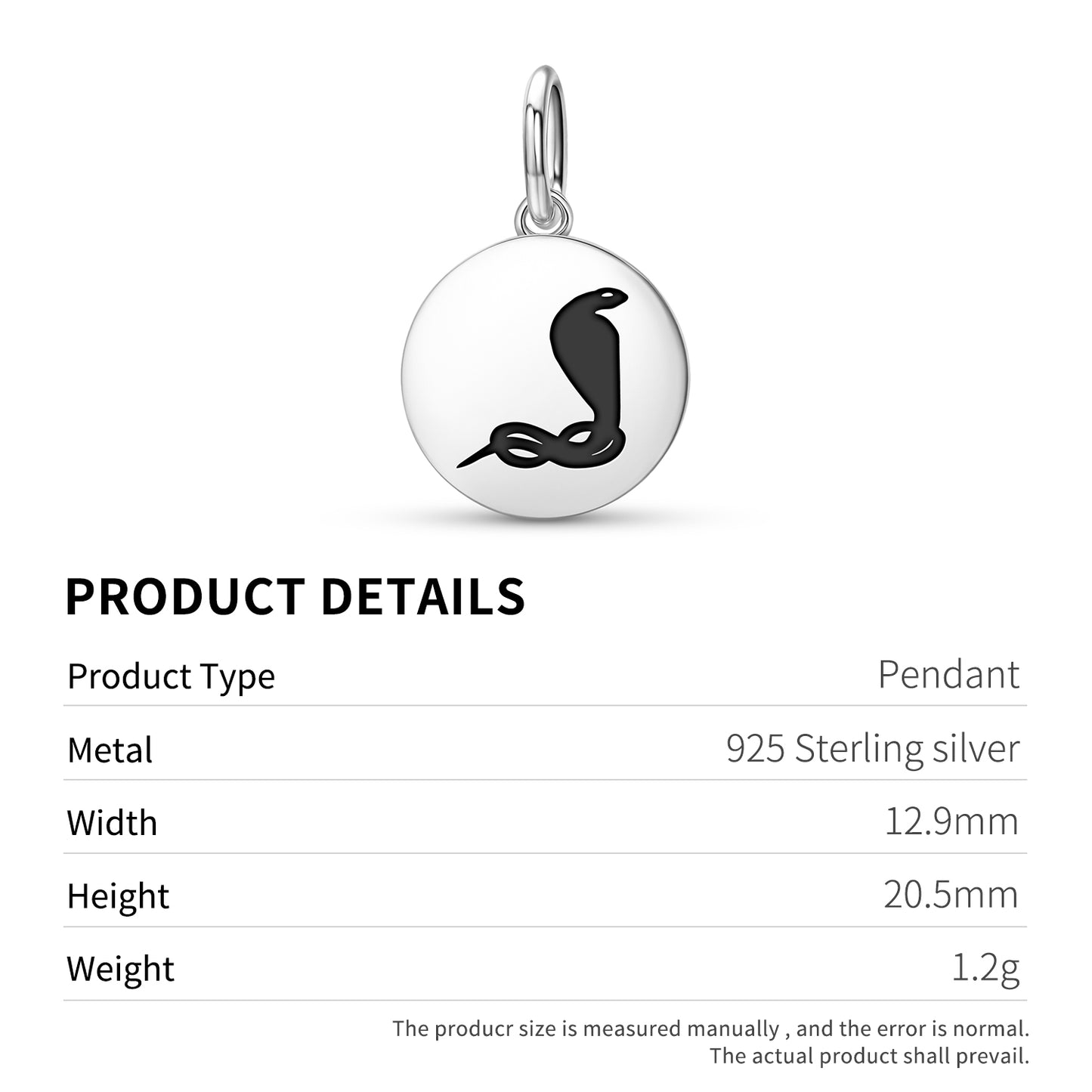 uraeus  Pendant Dangle Charm
