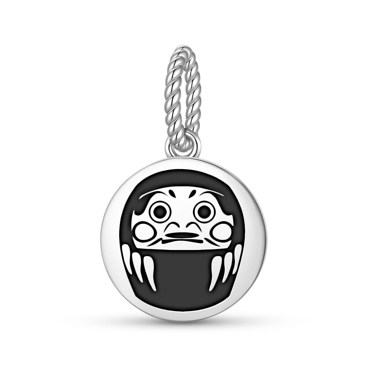 Daruma Symbol  Pendant Dangle Charm