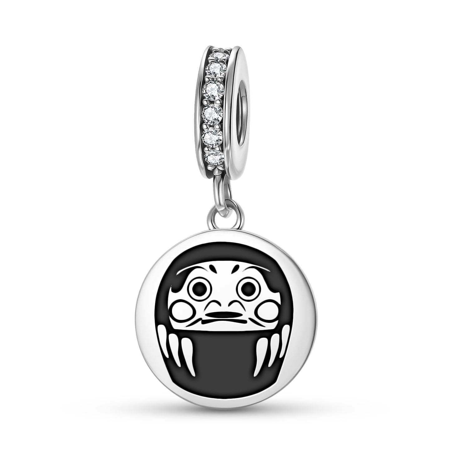 Daruma Symbol  Pendant Dangle Charm