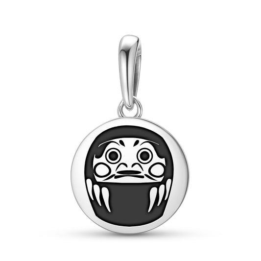 Daruma Symbol  Pendant Dangle Charm