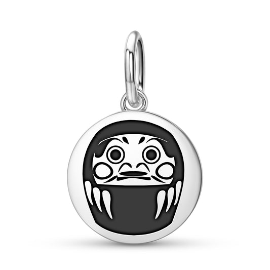 Daruma Symbol  Pendant Dangle Charm