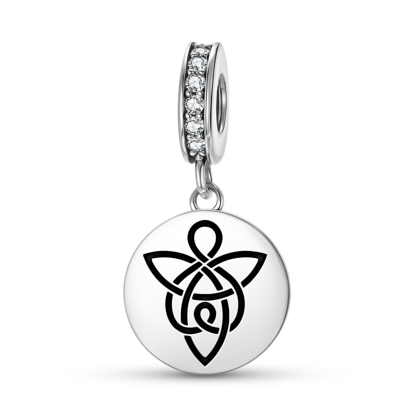 Celtic Angel's Knot  Pendant Dangle Charm