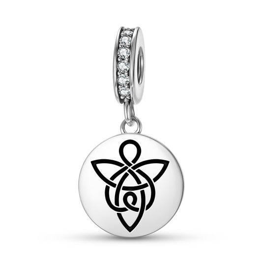 Celtic Angel's Knot  Pendant Dangle Charm