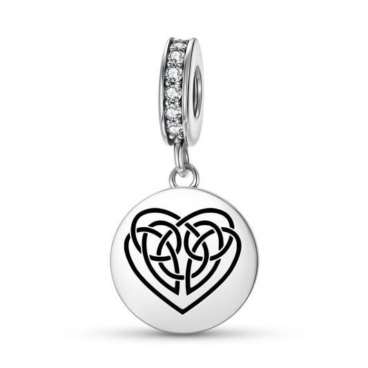 The Celtic Motherhood Knot  Pendant Dangle Charm