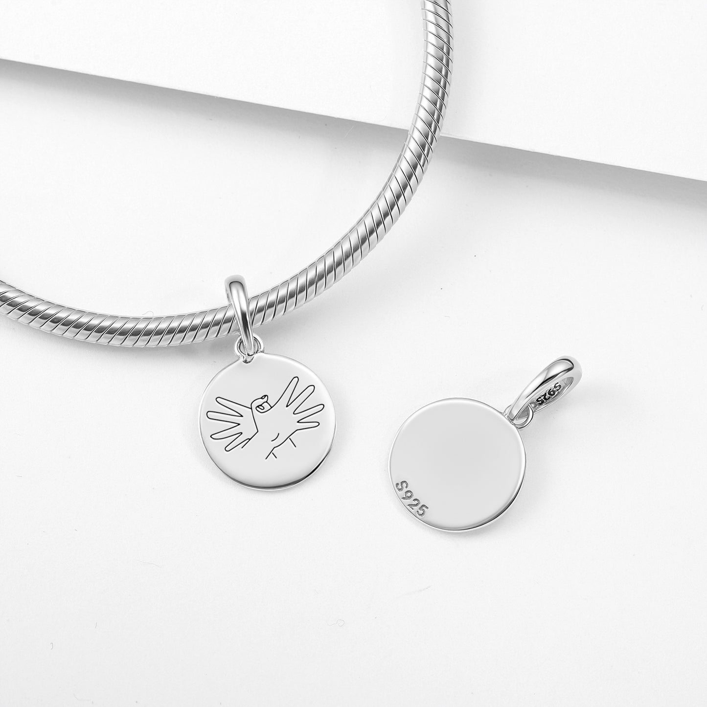 Garuda Mudra  Pendant Dangle Charm