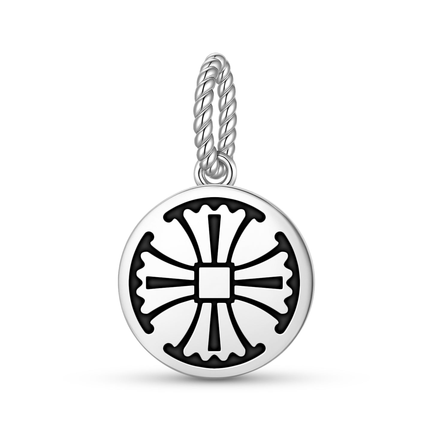 Canterbury Cross  Pendant Dangle Charm