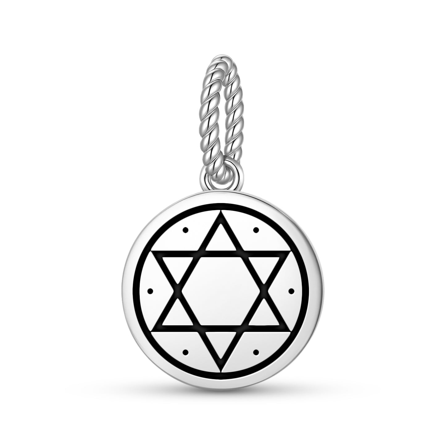 The Seal of Solomon  Pendant Dangle Charm