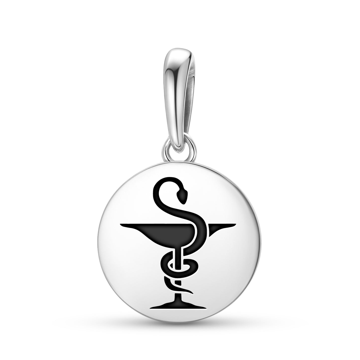 Bowl Of Hygieia  Pendant Dangle Charm