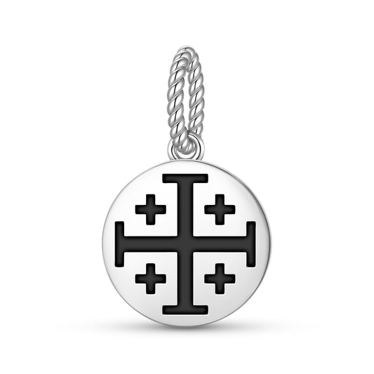 Jerusalem Cross  Pendant Dangle Charm
