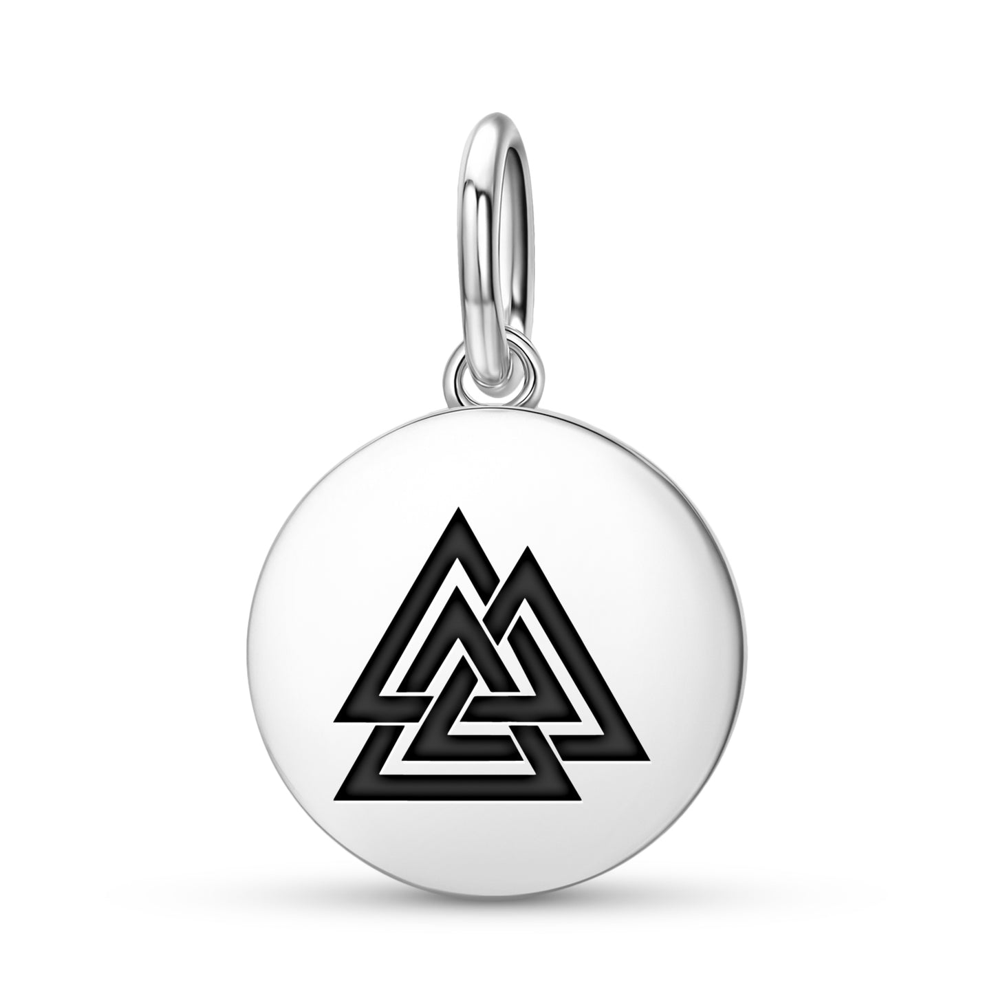 Valknut Symbol  Pendant Dangle Charm