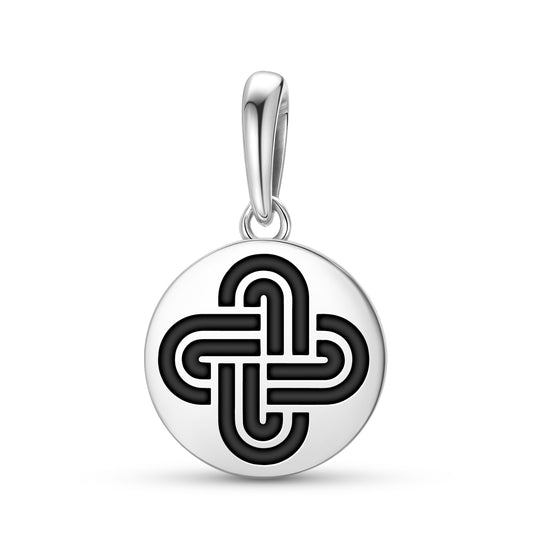 Solomon's Knot  Pendant Dangle Charm