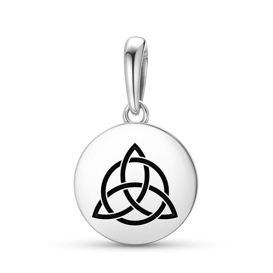 Triquetra – Trinity Knot  Pendant Dangle Charm