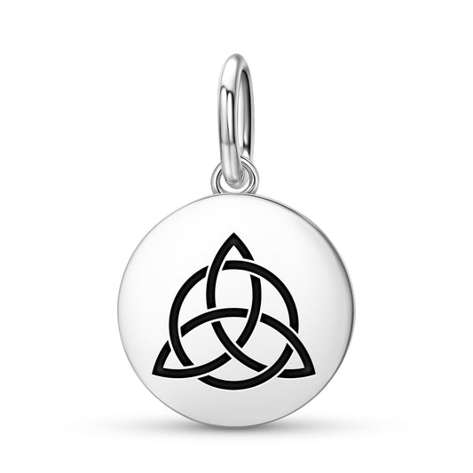 Triquetra – Trinity Knot  Pendant Dangle Charm