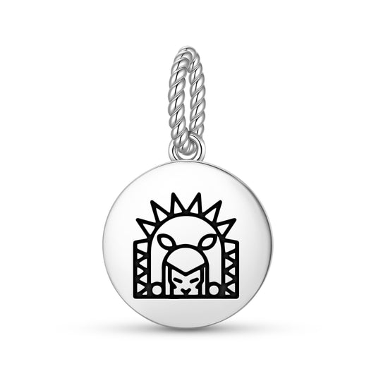 Ah Kin Mayan priest Mayan Symbols Pendant Dangle Charm