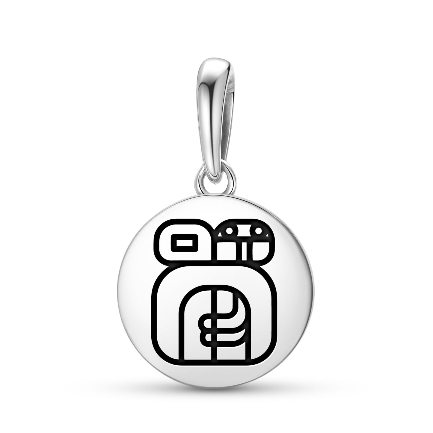 Mayan King Mayan Symbols Pendant Dangle Charm