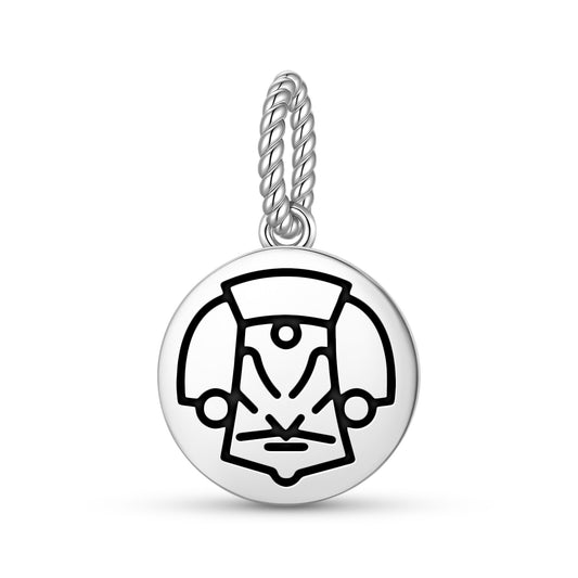 Mayan mask Mayan Symbols Pendant Dangle Charm