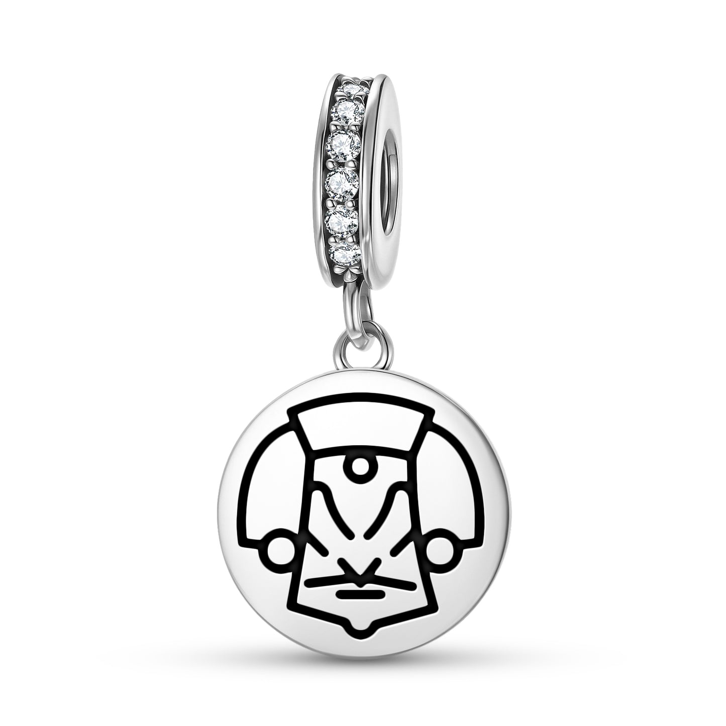 Mayan mask Mayan Symbols Pendant Dangle Charm