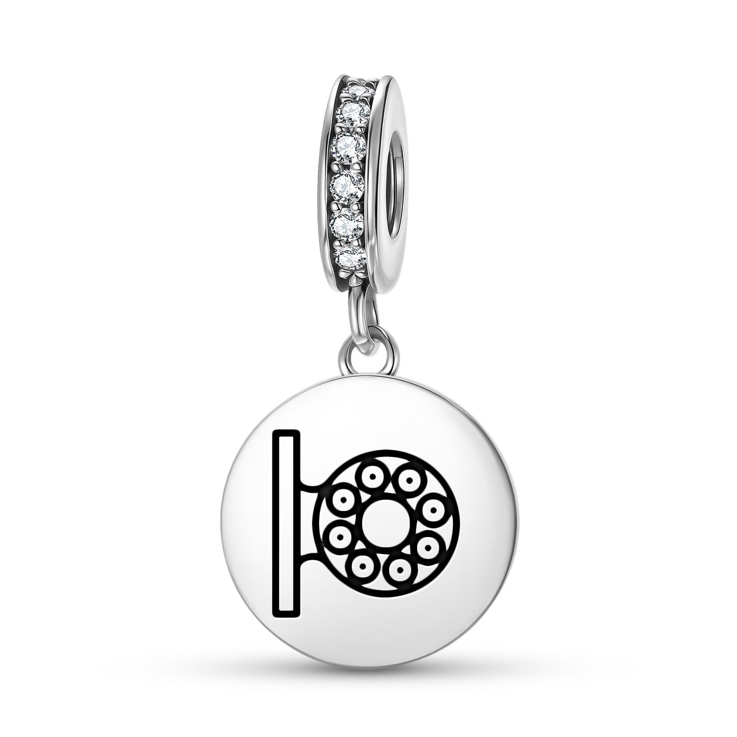 Pok ta pok Ballgame Mayan Symbols Pendant Dangle Charm