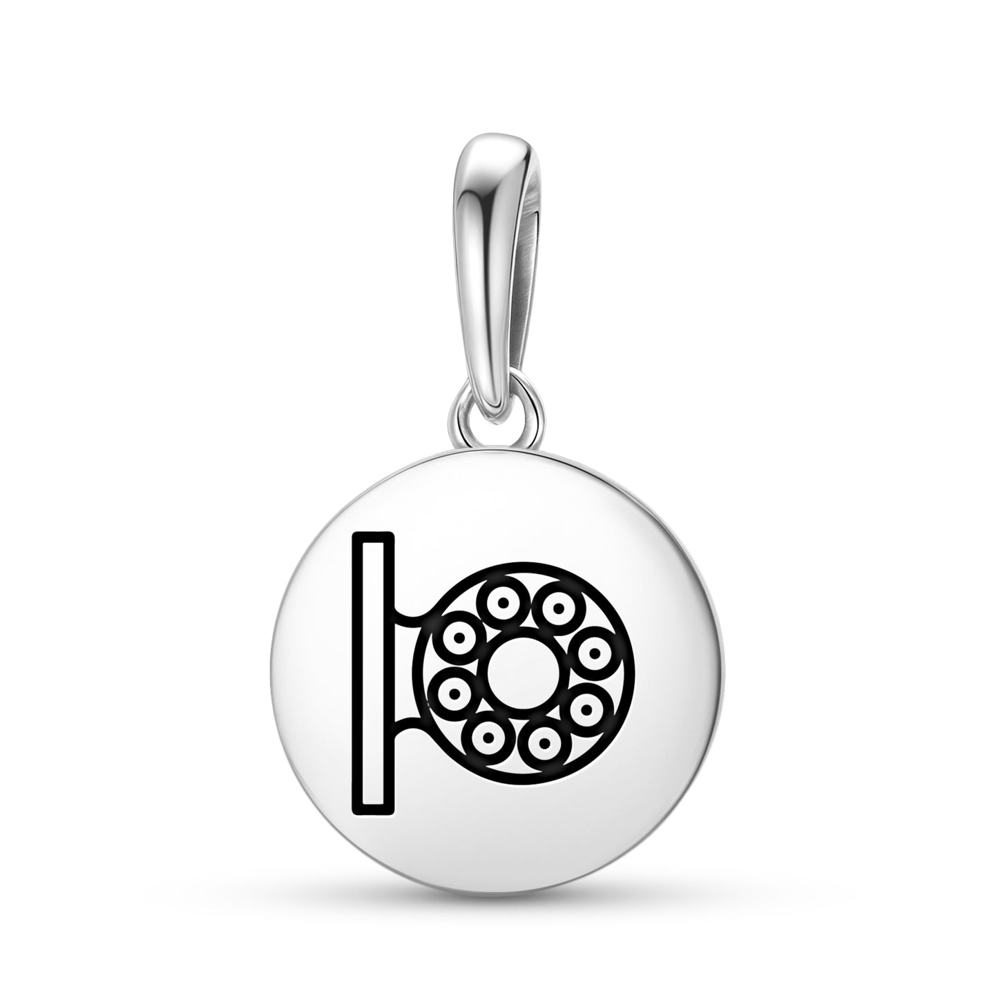 Pok ta pok Ballgame Mayan Symbols Pendant Dangle Charm