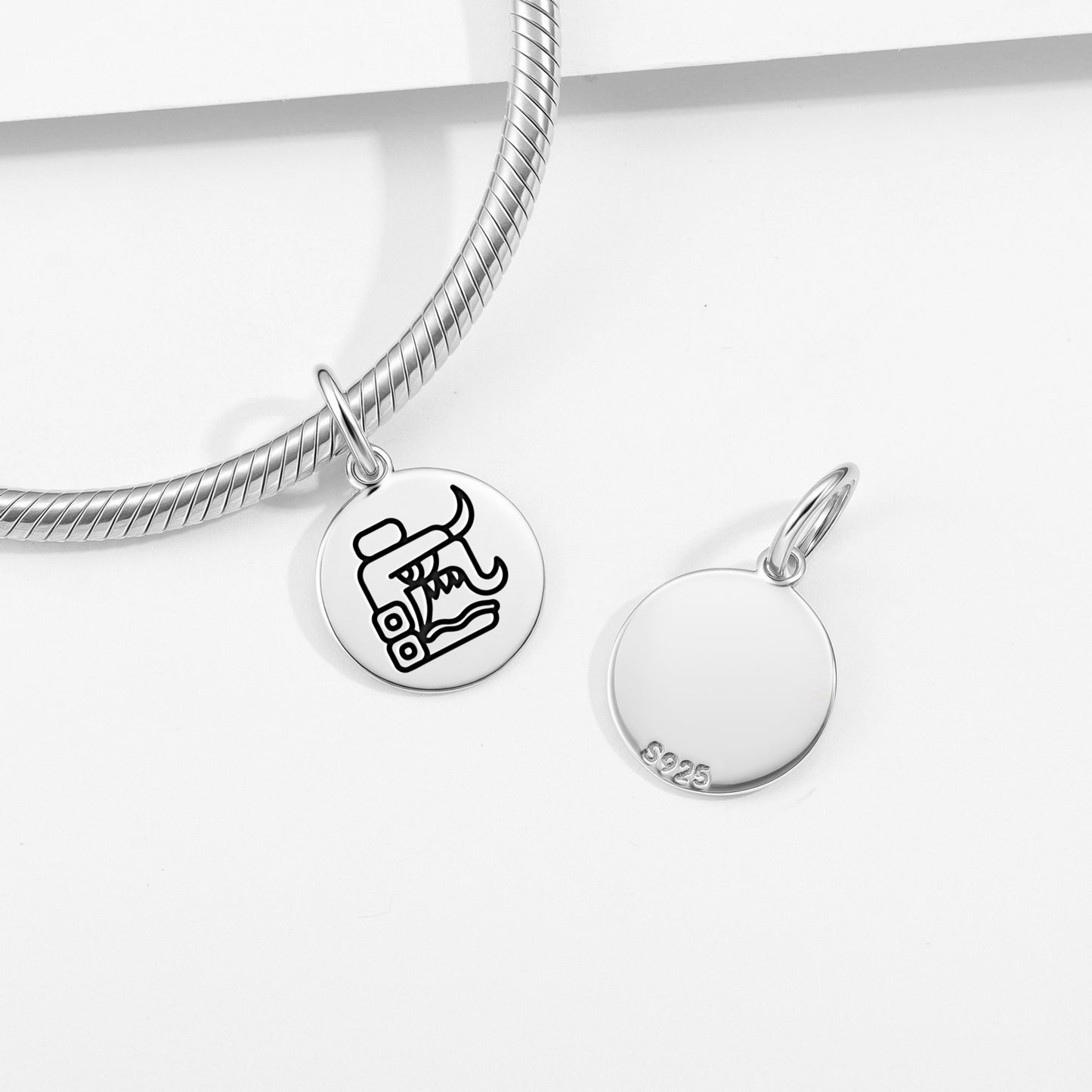 Tohil Mayan Symbols Pendant Dangle Charm