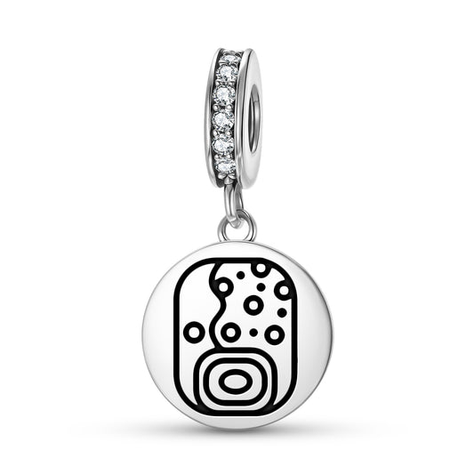 Wayob Mayan Symbols Pendant Dangle Charm