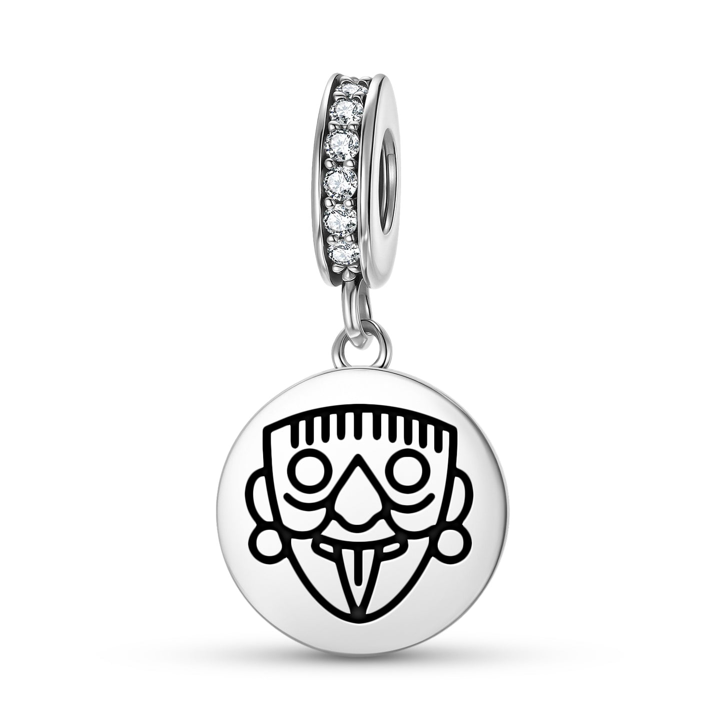 Kinich Ahau Mayan Symbols Pendant Dangle Charm