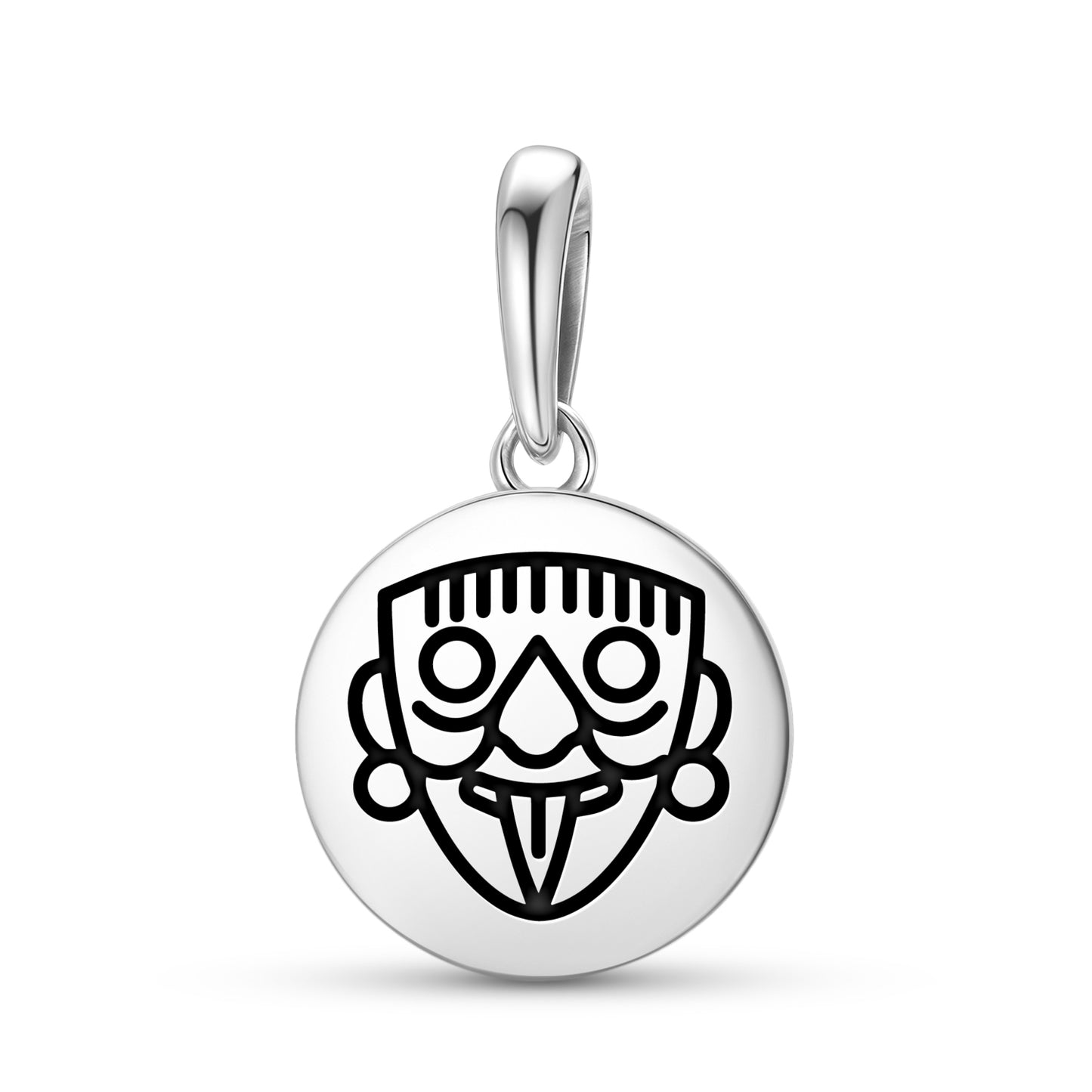 Kinich Ahau Mayan Symbols Pendant Dangle Charm