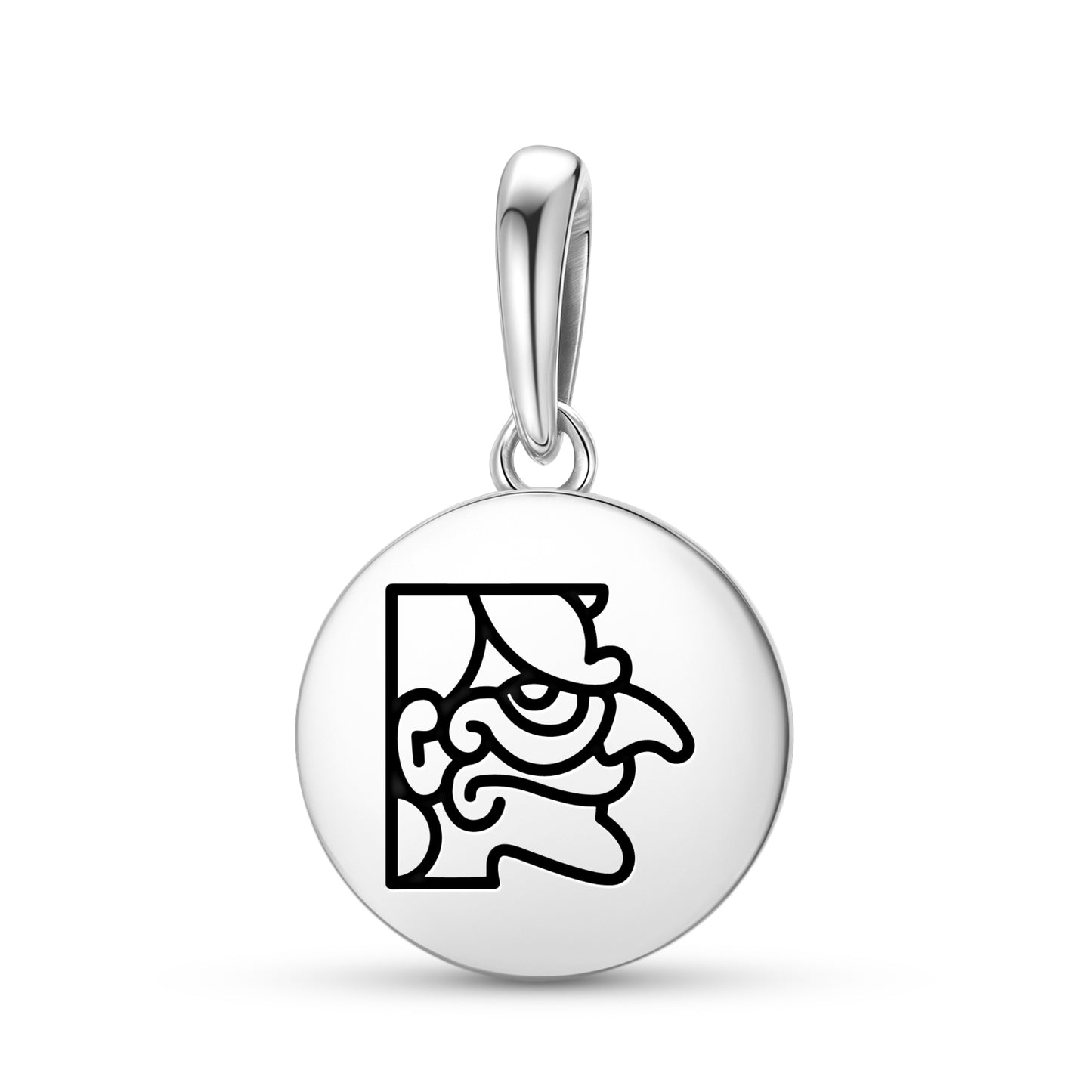 Kʼawiil Mayan Symbols Pendant Dangle Charm