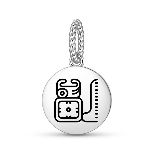 West Bakab – Chikin Mayan Symbols Pendant Dangle Charm