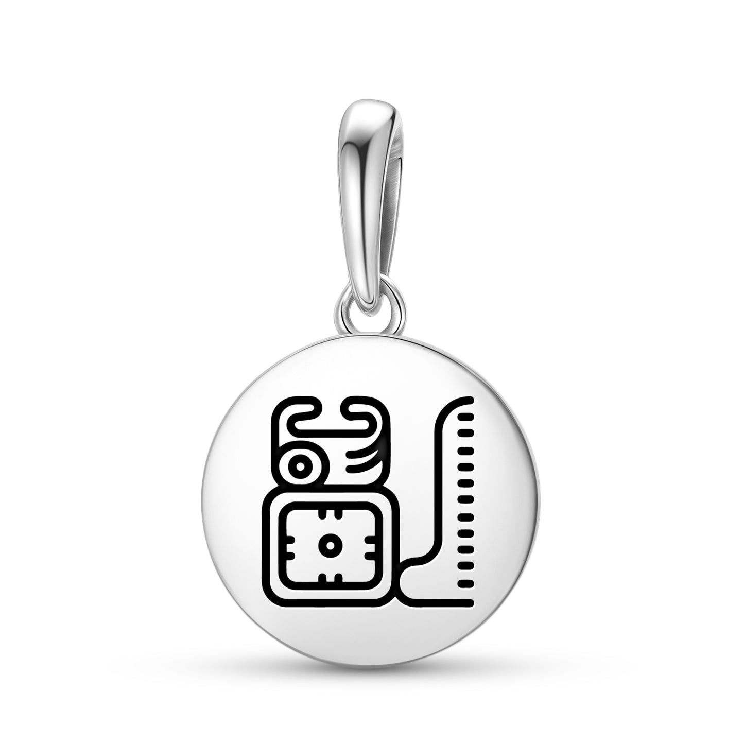 West Bakab – Chikin Mayan Symbols Pendant Dangle Charm