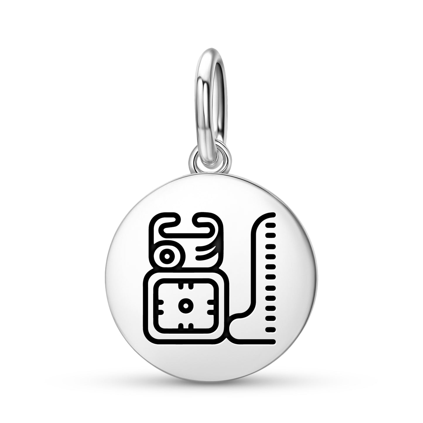 West Bakab – Chikin Mayan Symbols Pendant Dangle Charm