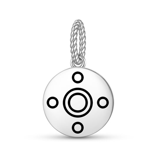 Bakabs Mayan Symbols Pendant Dangle Charm