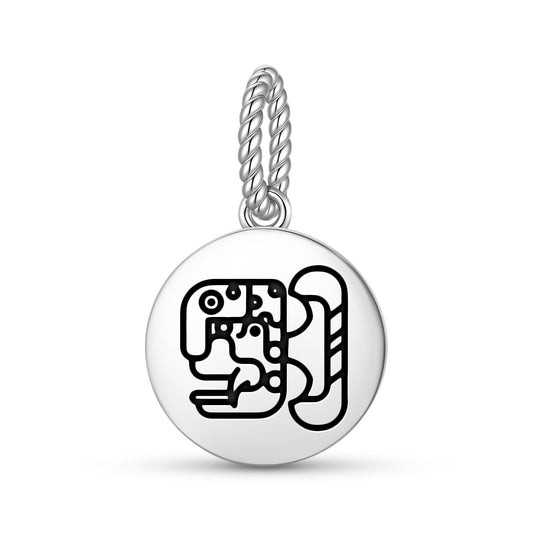 Jaguar house of Xibalba Mayan Symbols Pendant Dangle Charm