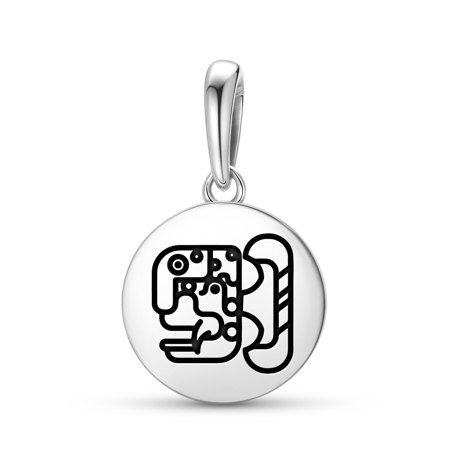 Jaguar house of Xibalba Mayan Symbols Pendant Dangle Charm