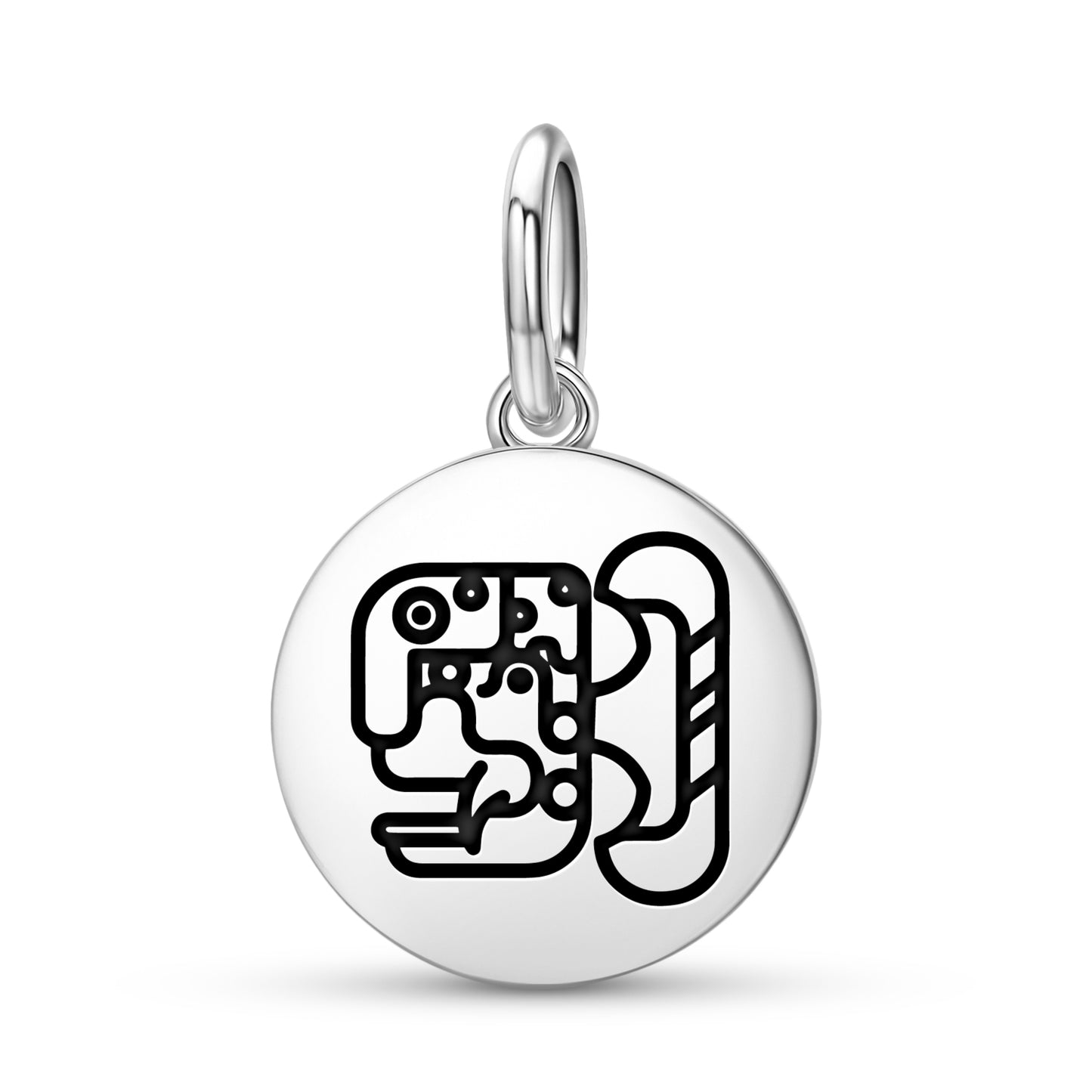 Jaguar house of Xibalba Mayan Symbols Pendant Dangle Charm