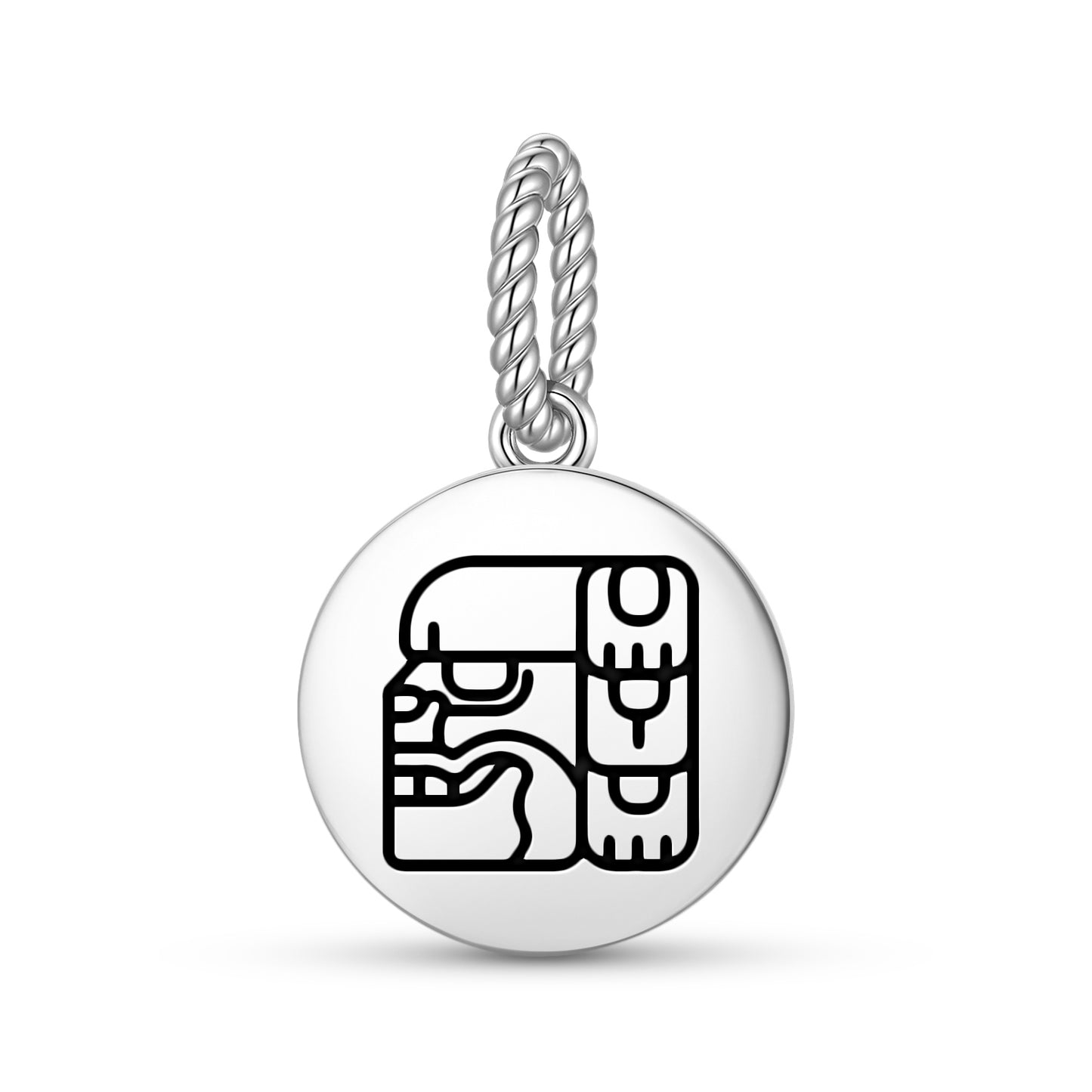 Xibalbá Mayan Symbols Pendant Dangle Charm