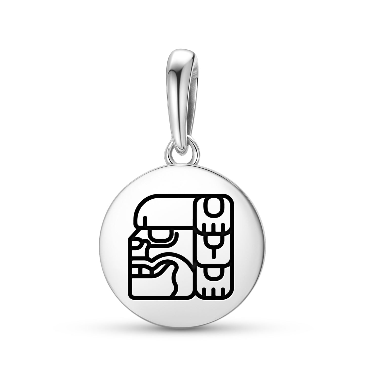 Xibalbá Mayan Symbols Pendant Dangle Charm