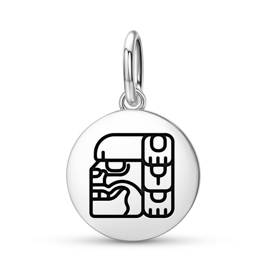 Xibalbá Mayan Symbols Pendant Dangle Charm