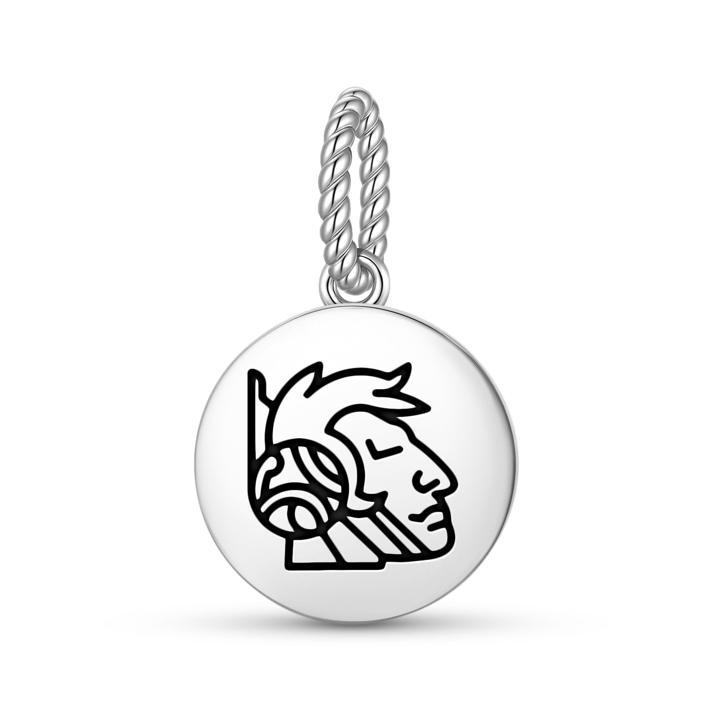 Kukulkán Mayan Symbols Pendant Dangle Charm