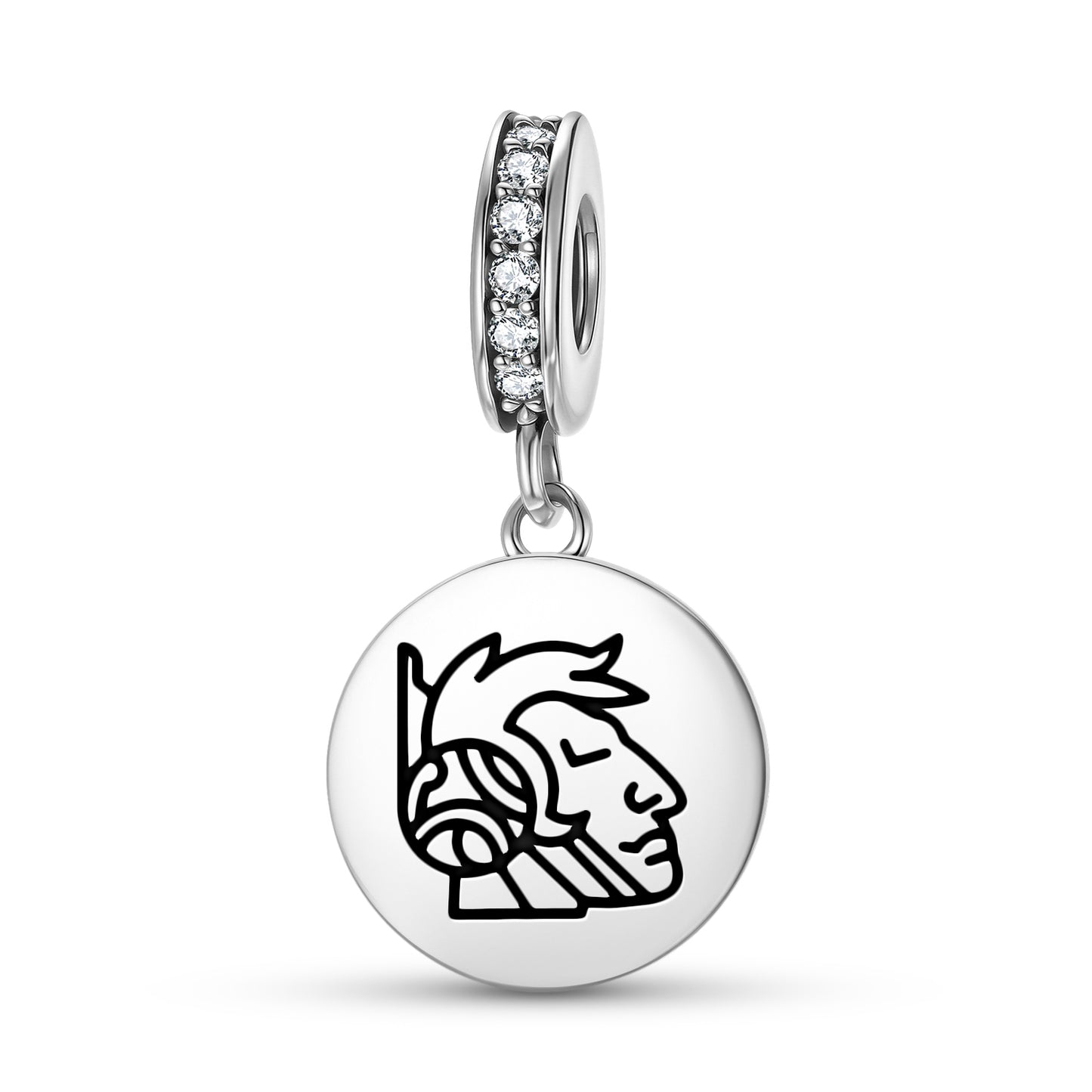 Kukulkán Mayan Symbols Pendant Dangle Charm