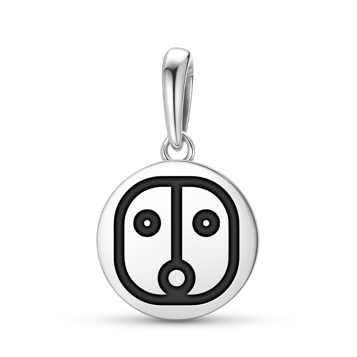 Ahau Mayan Symbols Pendant Dangle Charm