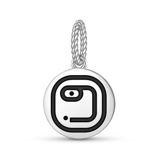 Kawak Mayan Symbols Pendant Dangle Charm