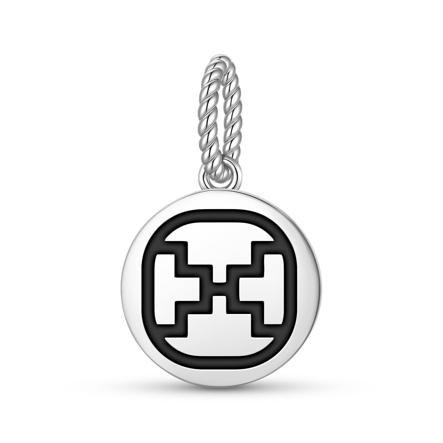 Etznab Mayan Symbols Pendant Dangle Charm