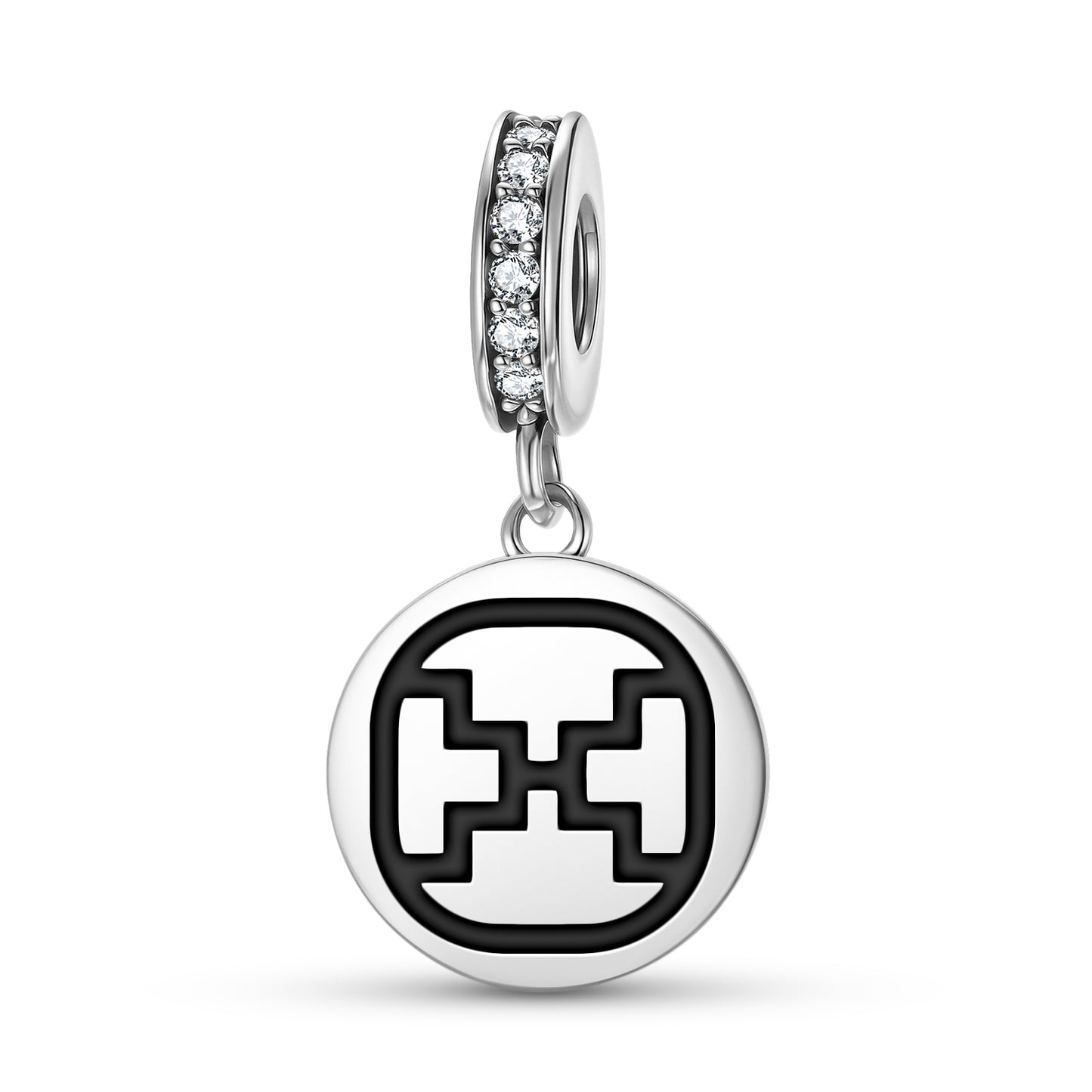 Etznab Mayan Symbols Pendant Dangle Charm