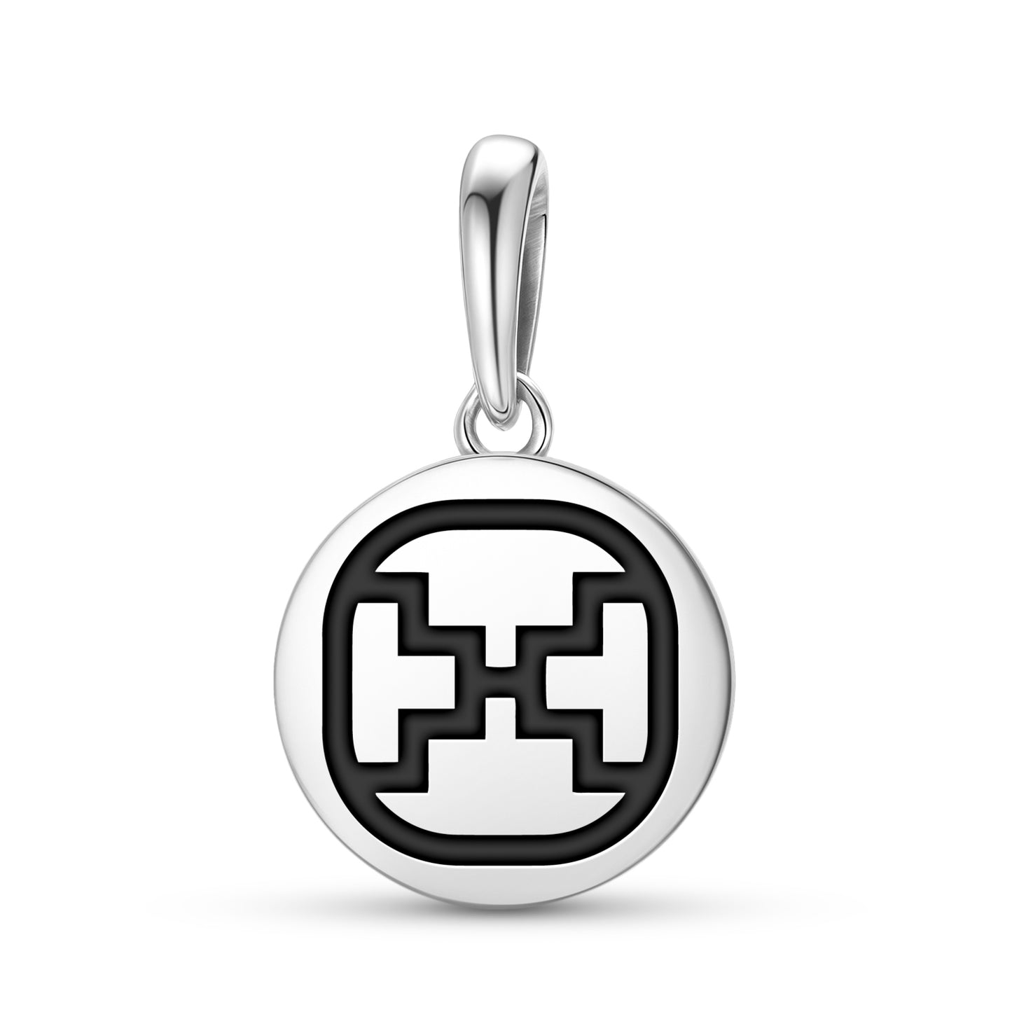 Etznab Mayan Symbols Pendant Dangle Charm