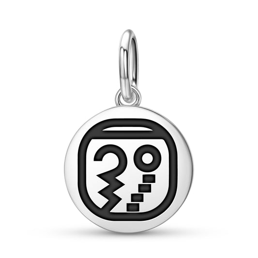 Kaban Mayan Symbols Pendant Dangle Charm