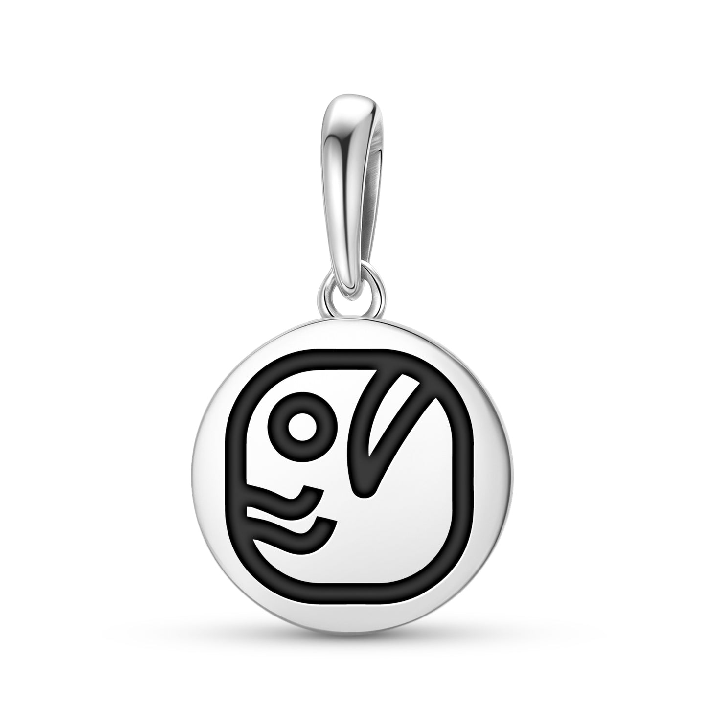 Eb Mayan Symbols Pendant Dangle Charm