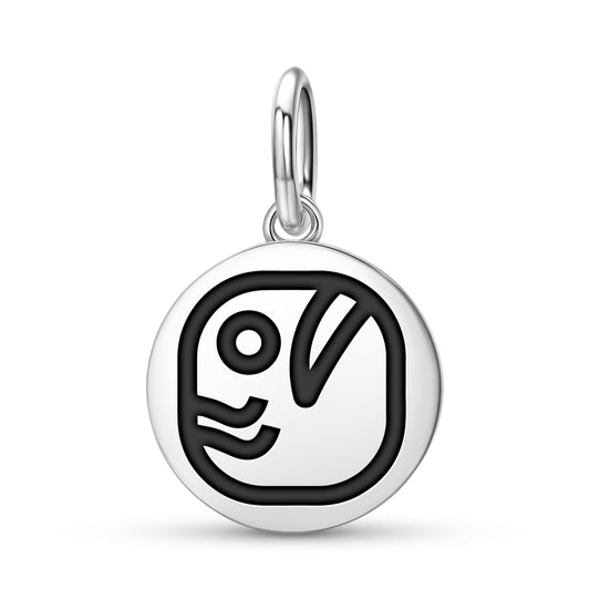 Eb Mayan Symbols Pendant Dangle Charm