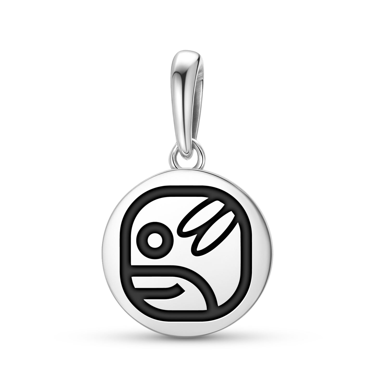 Ok Mayan Symbols Pendant Dangle Charm