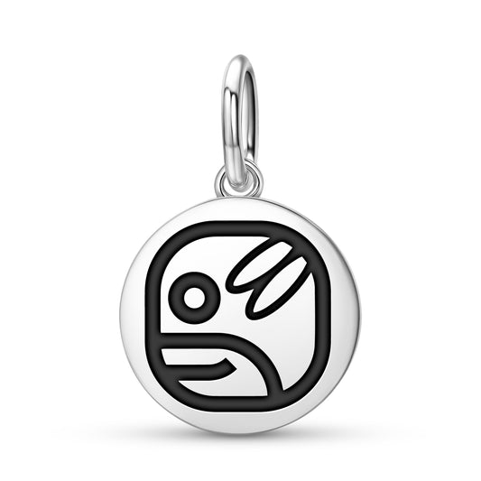 Ok Mayan Symbols Pendant Dangle Charm